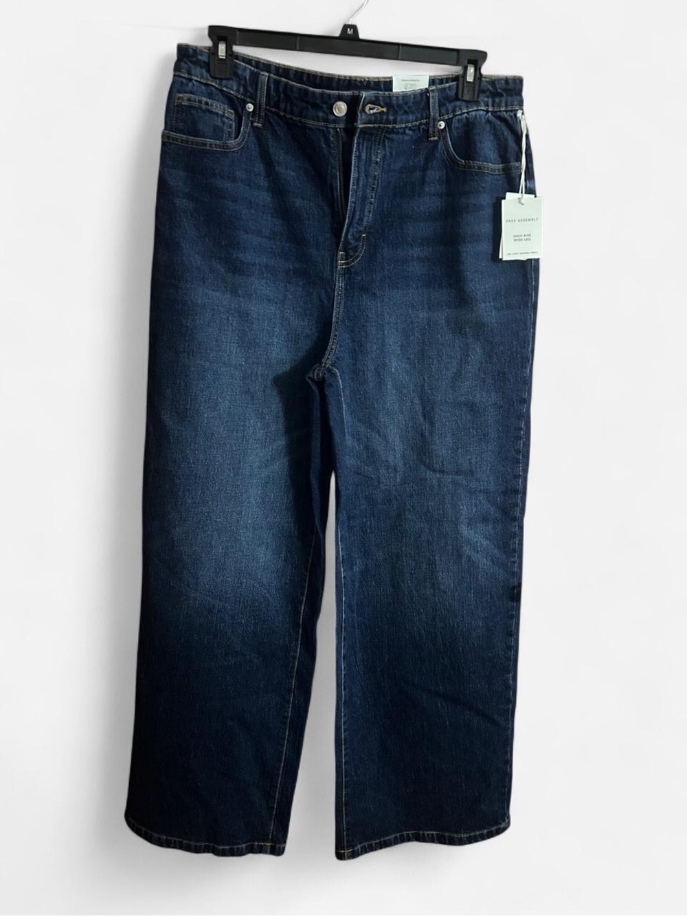 Wide-Leg, High Rise Women's Jeans